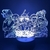 lampe 3d one piece mugiwara 2 bleu 3