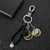 porte cles one piece cuir chapeau sabo luffy ace