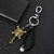 porte cles one piece cuir key logo