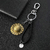 porte cles one piece cuir chapeau paille