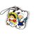 porte cles one piece luffy smoker
