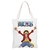 sac one piece shopping toile monkey luffy