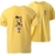 t shirt one piece luffy goku fusion jaune
