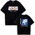 t shirt one piece monkey luffy gear fifth noir