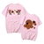 t shirt one piece pirate nami pink