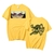 t shirt one piece usopp jaune