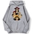 sweatshirt hoodie one piece legends gris