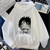 sweatshirt one piece monkey luffy damaged 2
