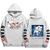 sweatshirt one piece monkey luffy gear fifth white