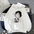 sweatshirt one piece monkey luffy pad 1