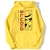 sweatshirt hoodie monkey luffy studio jaune