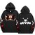 sweatshirt one piece pirate gold roger black