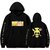 sweatshirt one piece pirate sanji noir