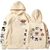 sweatshirt one piece skull strawhat beige