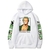sweatshirt one piece zoro smile white