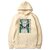 sweatshirt one piece zoro thinker beige