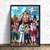 tableau toile one piece equipage barbe blanche 1