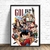 tableau toile one piece flashback oden kozuki 1
