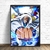 tableau toile one piece monkey garp punch 1