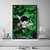 tableau toile one piece jolly roger roronoa zoro 1