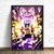 tableau toile one piece monkey luffy black mamba 1