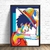 tableau toile one piece monkey luffy color 1