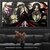 tableau toile one piece mihawk shanks 1