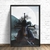 tableau toile one piece dracule mihawk moon 1