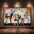 tableau toile one piece mugiwara aquarelle paint 1
