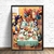 tableau toile one piece mugiwara feast 1