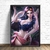 tableau toile one piece nico robin purple 1