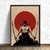 tableau toile one piece red point zoro 1