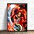 tableau toile one piece shanks roux fire griffon 1