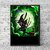 tableau toile one piece roronoa zoro cloud 1
