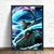 tableau toile one piece roronoa zoro storm 1