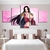 tableau toile one piece 5 parties boa hancock rose 1