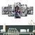 tableau toile one piece 5 parties manga brook 1