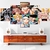tableau toile 5 parties one piece onigashima war 1
