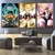 tableau toile one piece 3 parties monster trio 1