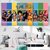 tableau toile one piece 3 parties pirates chapeau paille 1