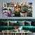 tableau toile one piece 3 parties roronoa zoro combats 1