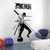 stickers mural zoro sabres one piece