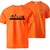 t shirt one piece mugiwara shadows orange