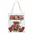 sac one piece shopping toile luffy smoke