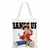 sac one piece shopping toile hands up 1