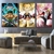 tableau toile one piece 3 parties monster trio 1