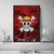 tableau toile one piece jolly roger monkey luffy 4