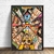 tableau toile one piece mugiwara star 4