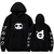 sweatshirt one piece pirate brook noir