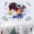 sticker mural one piece monkey luffy gear wall